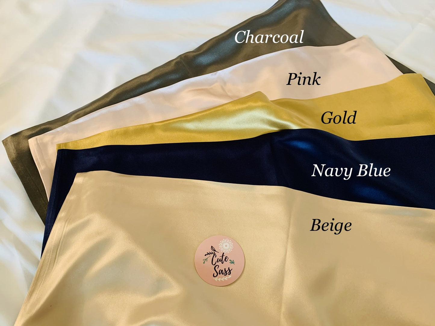 100% Mulberry 22 Momme Silk Pillowcase, Long Fibre, Organic Queen Silk Pillowcase with Hidden Zipper, Matching Eye Sleeping Mask 22 Momme