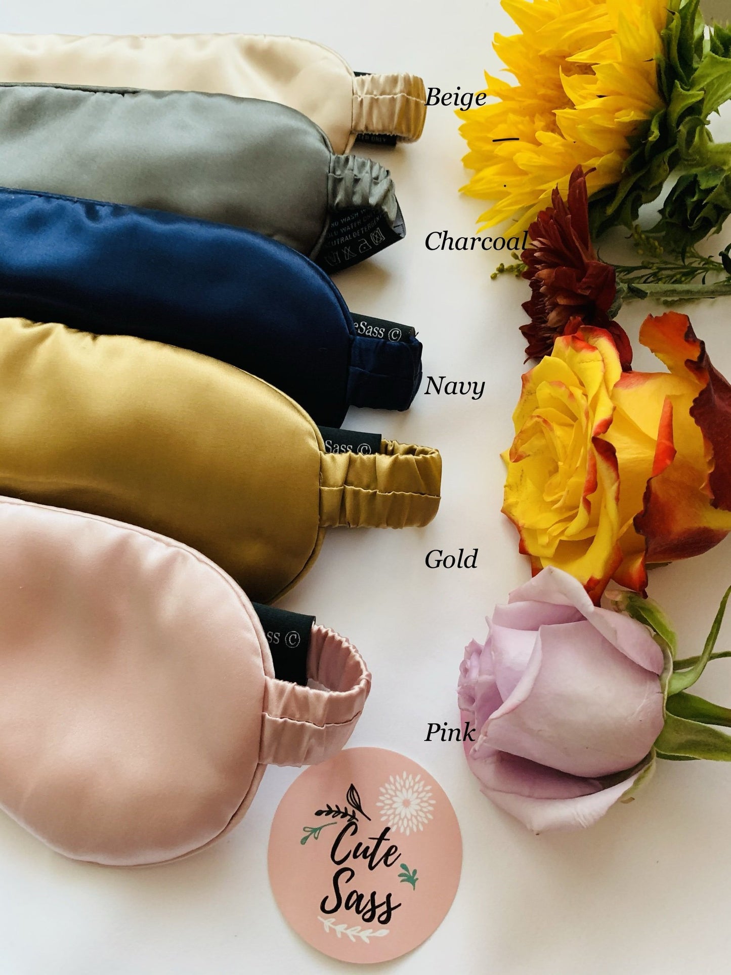 100% Mulberry 22 Momme Silk Eye Sleeping Mask, Long Fibre and Organic Silk Sleeping Mask