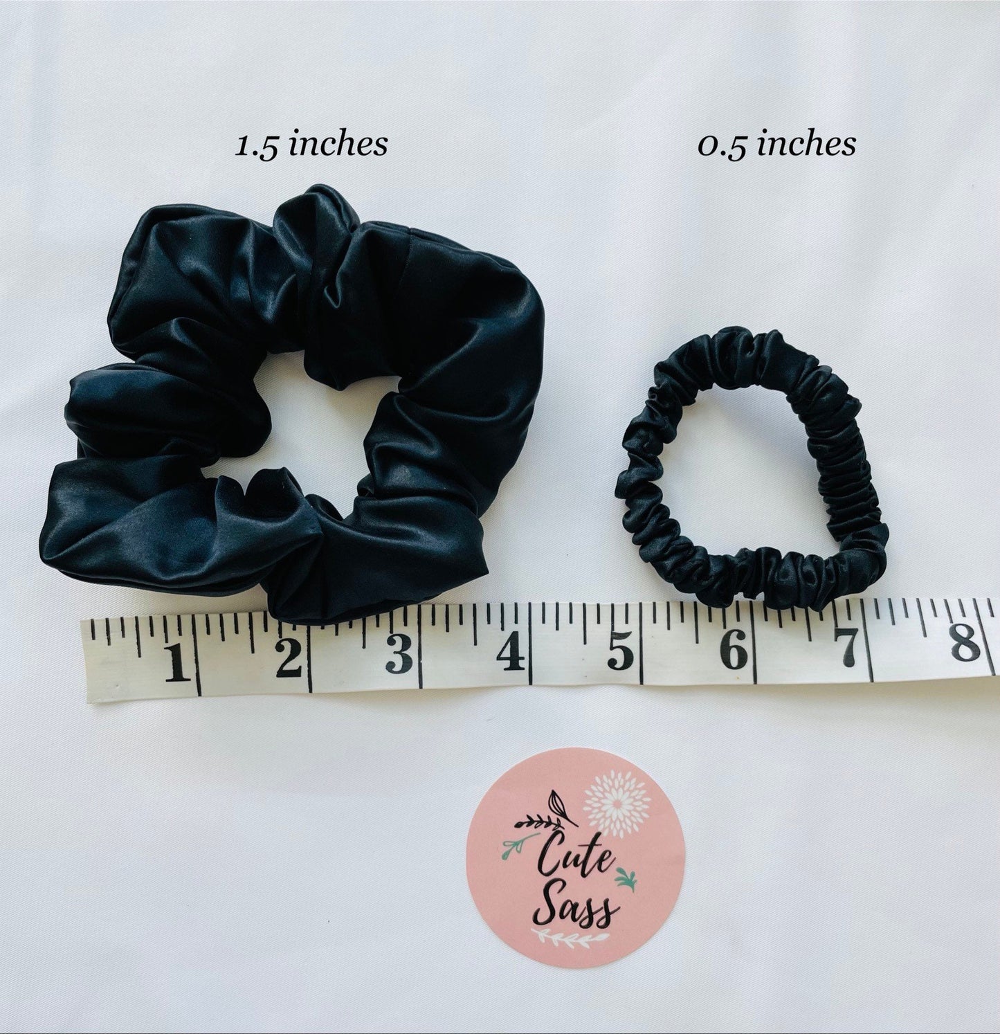100% Mulberry Silk Scrunchy | 22 Momme, Long Fibre and Organic Silk Hair Tie
