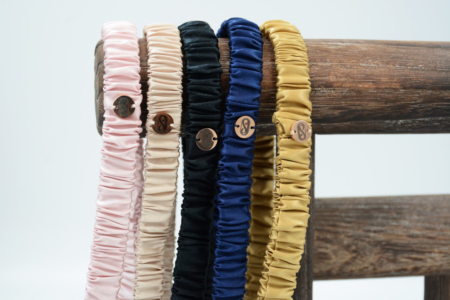100% Mulberry Silk Thin Headband | 22 Momme Silk | Long Fibre and Organic Silk Headband