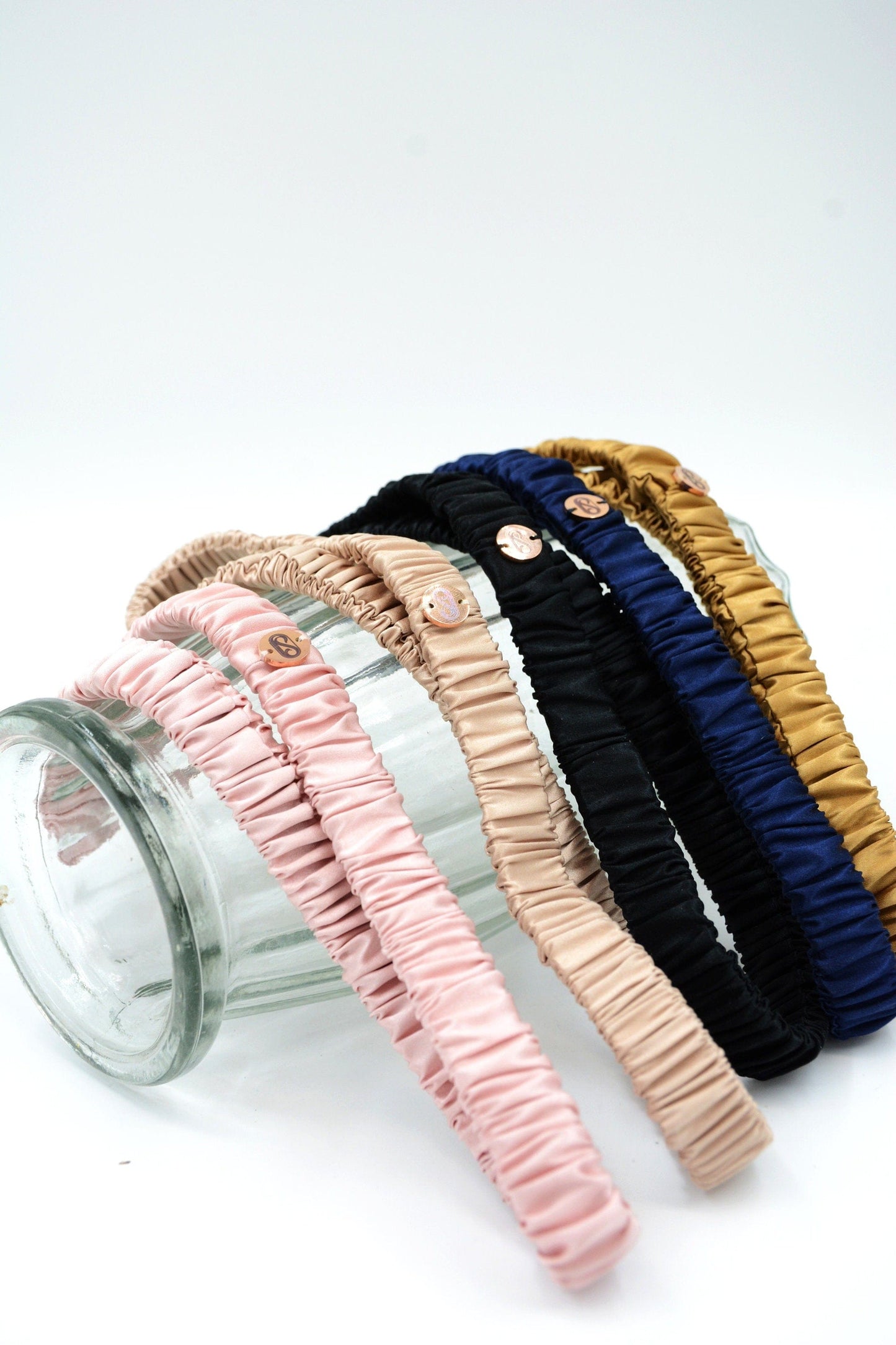 100% Mulberry Silk Thin Headband | 22 Momme Silk | Long Fibre and Organic Silk Headband