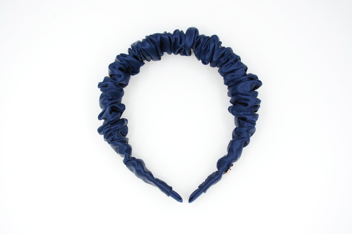 100% Mulberry Silk Cute Scrunched Head Piece | 22 Momme Silk | Long Fibre and Organic Silk Headband