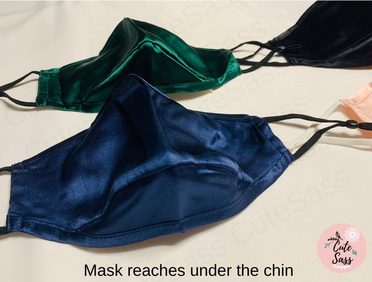 MULBERRY SILK FACE MASK WITH FILTER POCKET